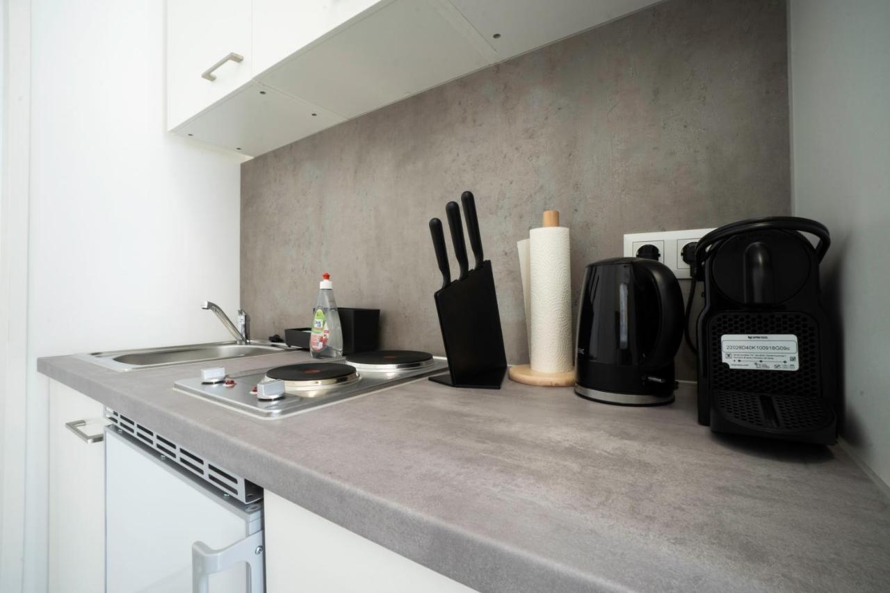 Modern 1-Bedroom Apartment Next To Praterstern Bécs Kültér fotó
